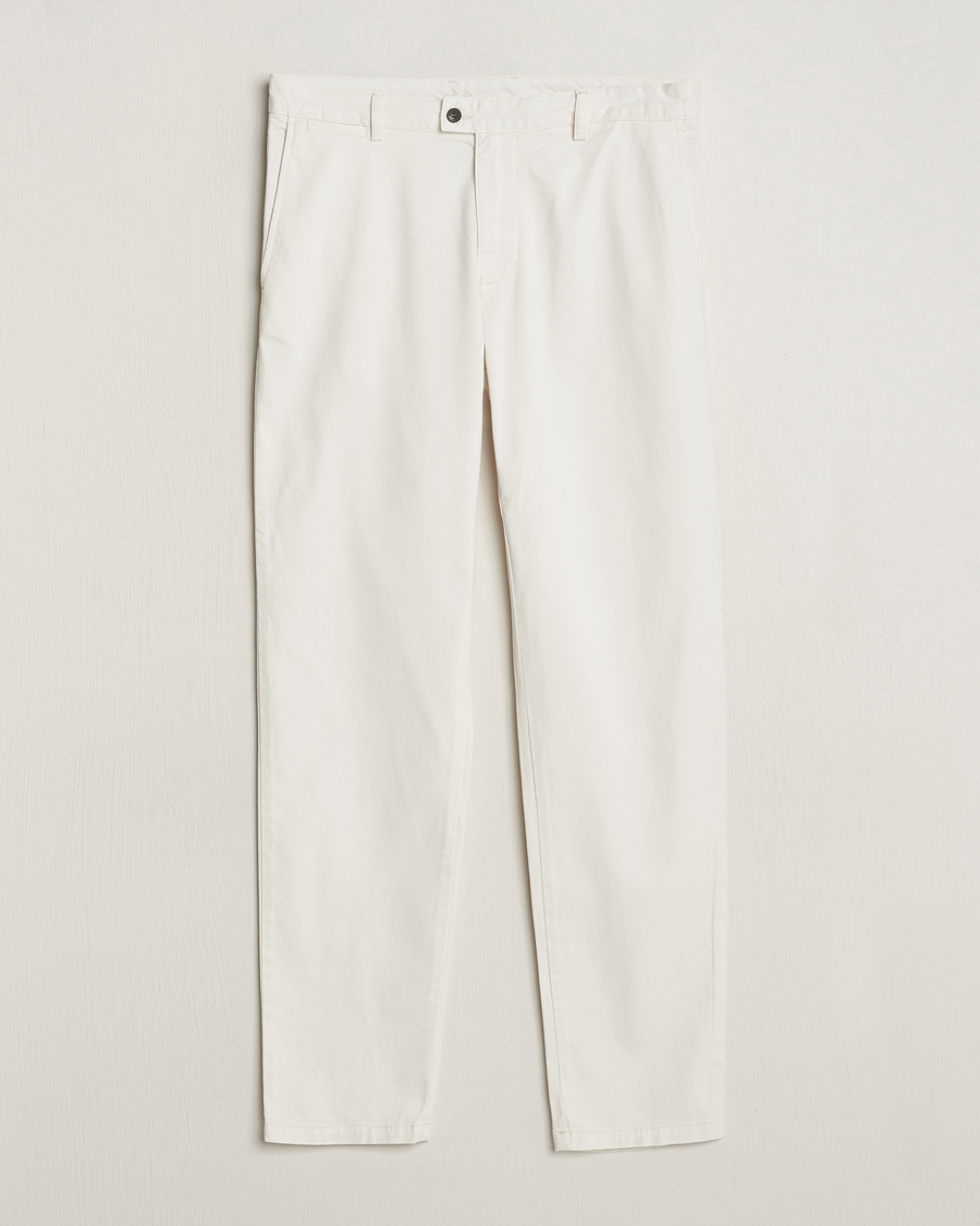 Uomini | Pantaloni | Tiger of Sweden | Caidon Cotton Chinos Summer Snow