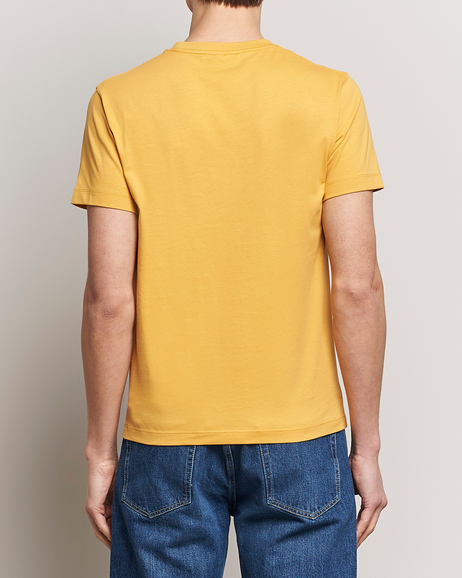 Uomini | T-shirt | Tiger of Sweden | Dillan Crew Neck T-Shirt Yellow