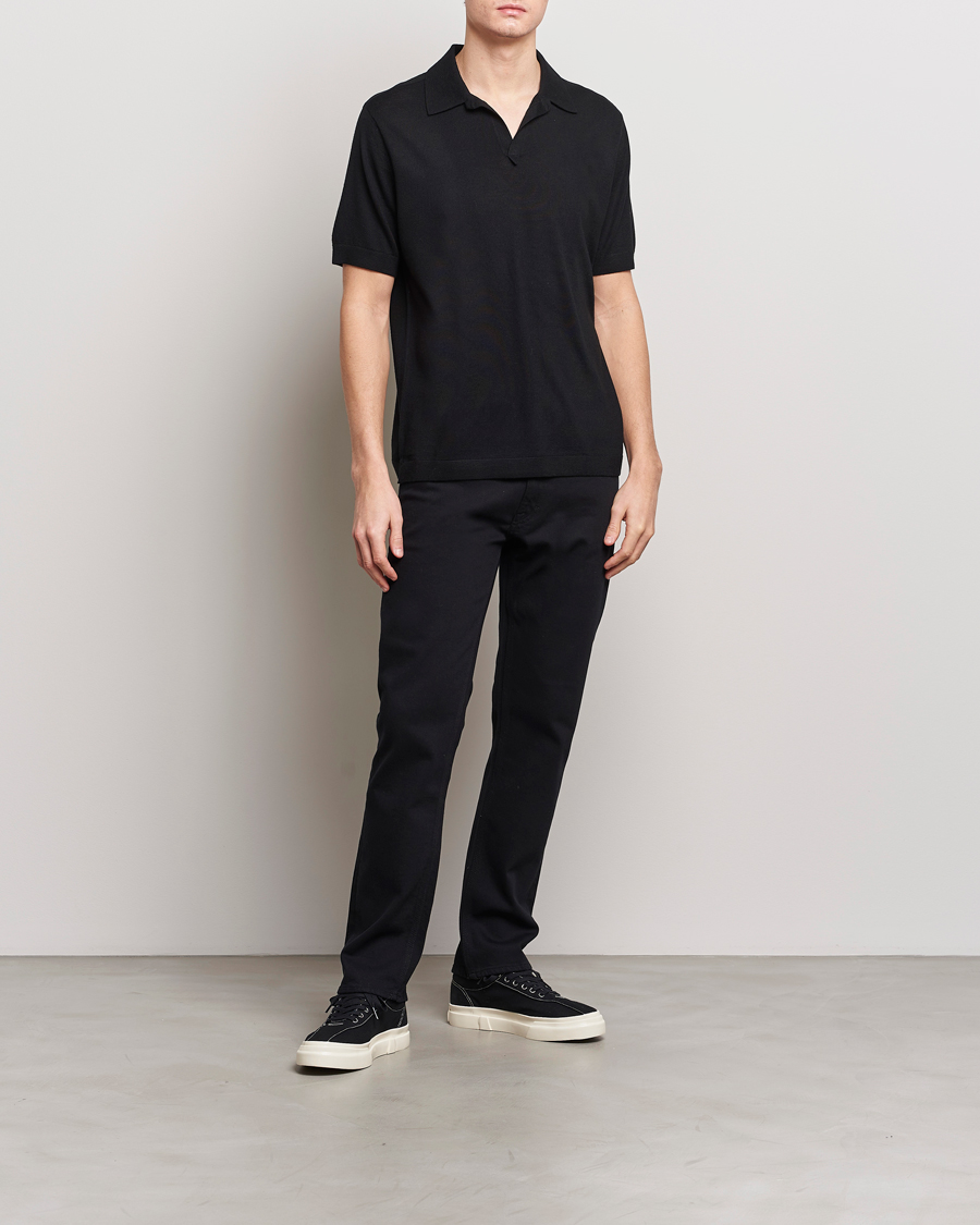 Uomini | Pantaloni | Tiger of Sweden | Des Jeans Perma Black