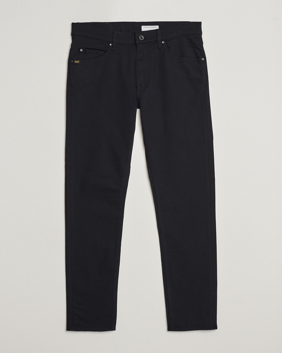 Uomini | Pantaloni | Tiger of Sweden | Pistolero Jeans Perma Black