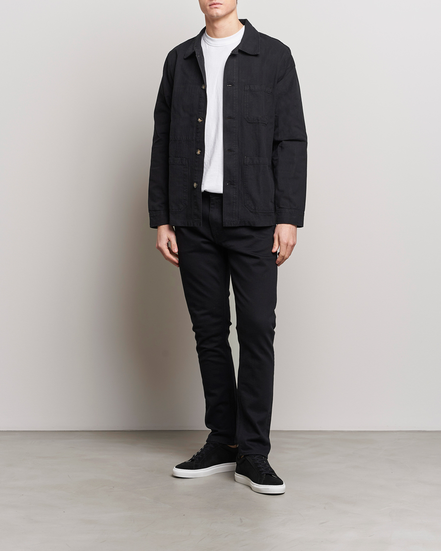 Uomini | Pantaloni | Tiger of Sweden | Pistolero Jeans Perma Black