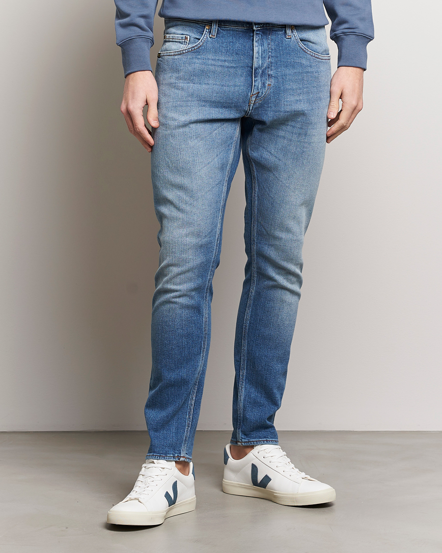 Uomini | Pantaloni | Tiger of Sweden | Pistolero Jeans Light Blue