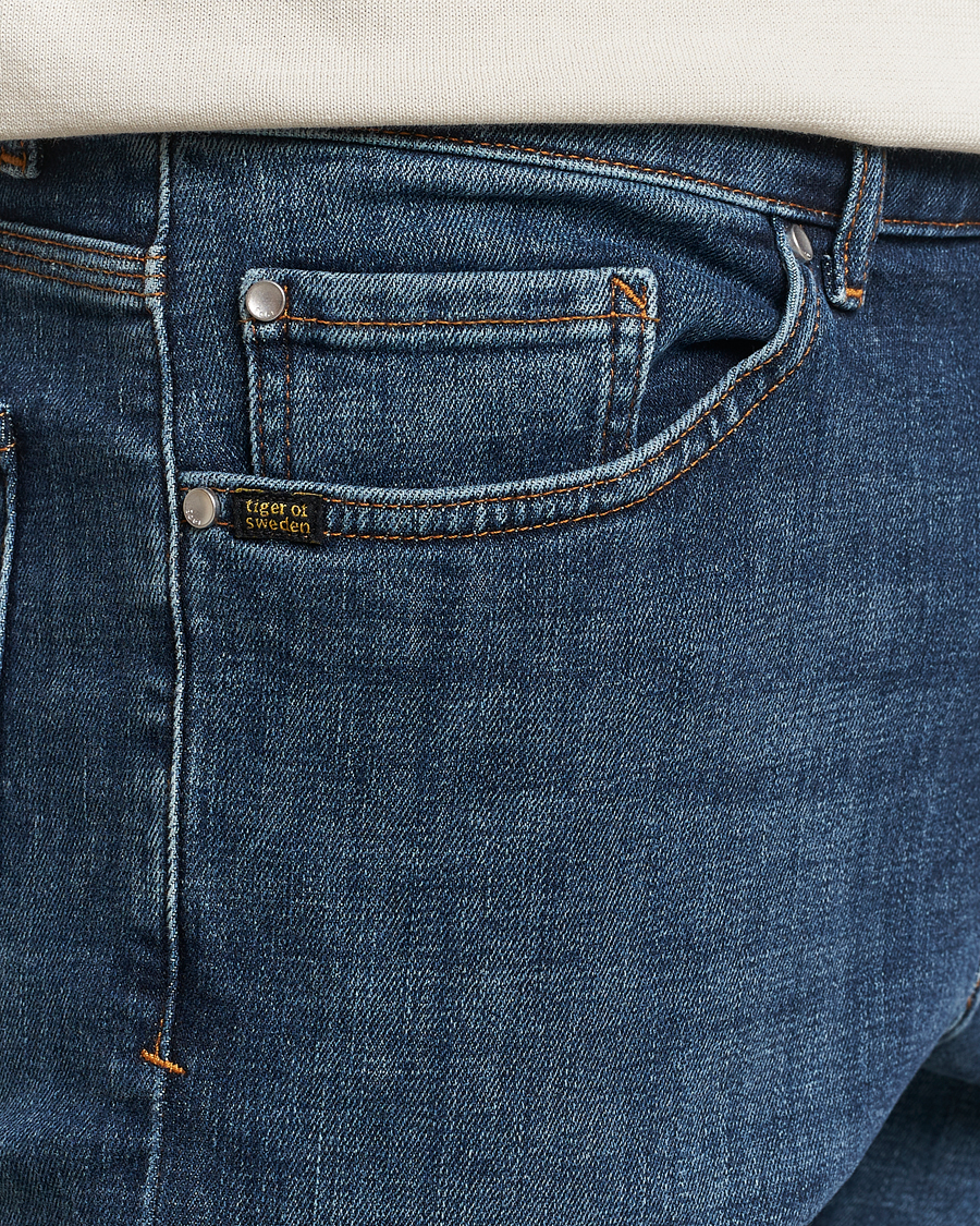 Uomini | Pantaloni | Tiger of Sweden | Evolve Jeans Medium Blue