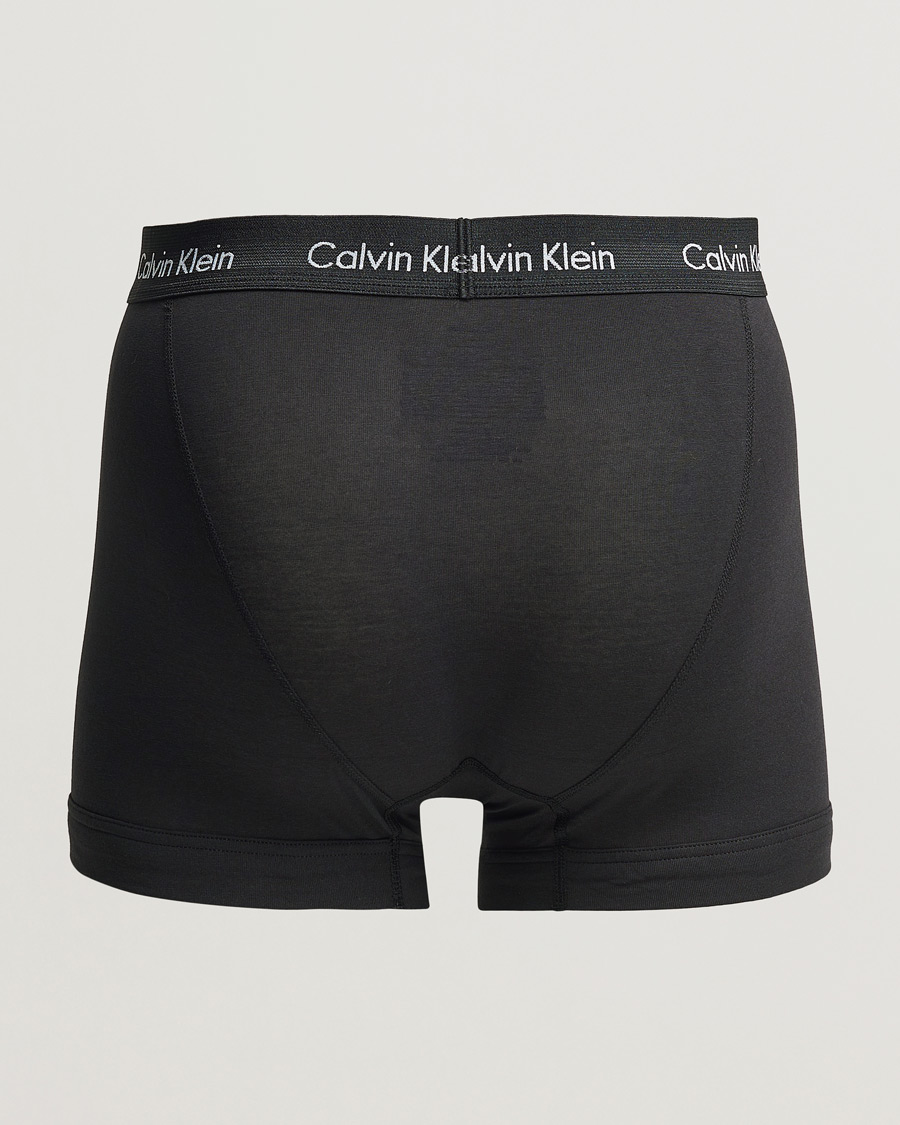 Uomini | Biancheria intima | Calvin Klein | Cotton Stretch Trunk 3-pack Black/Rose/Ocean