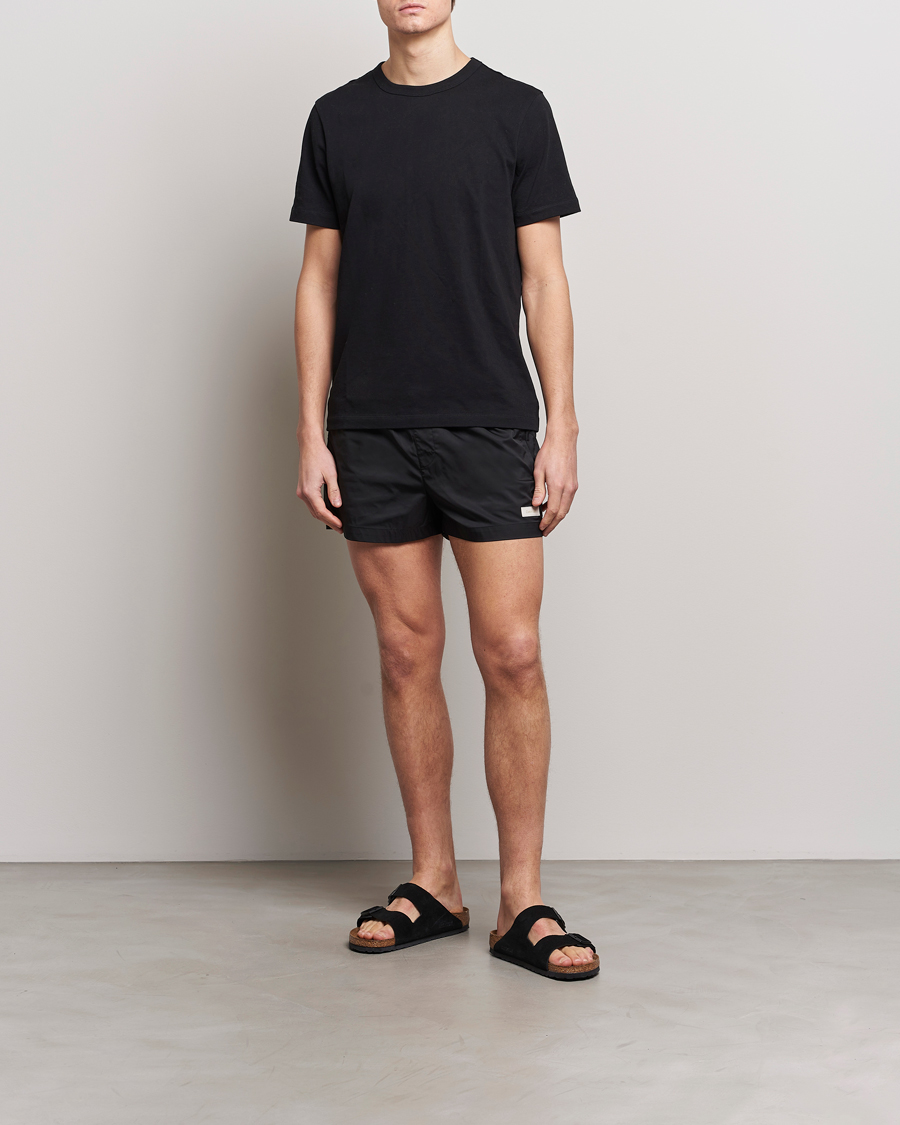 Uomini | Costumi da bagno | Calvin Klein | Logo Drawstring Swimshorts Black