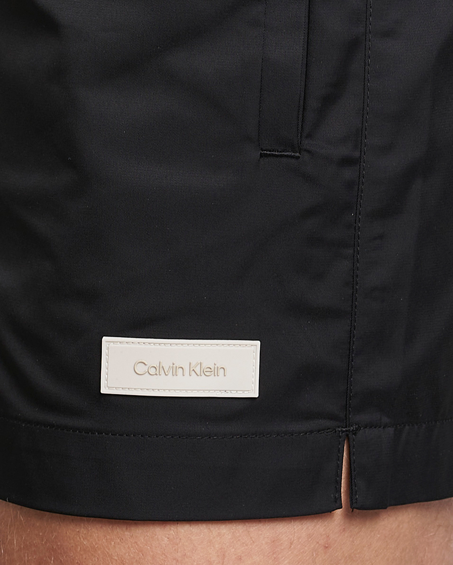 Uomini | Costumi da bagno | Calvin Klein | Logo Drawstring Swimshorts Black