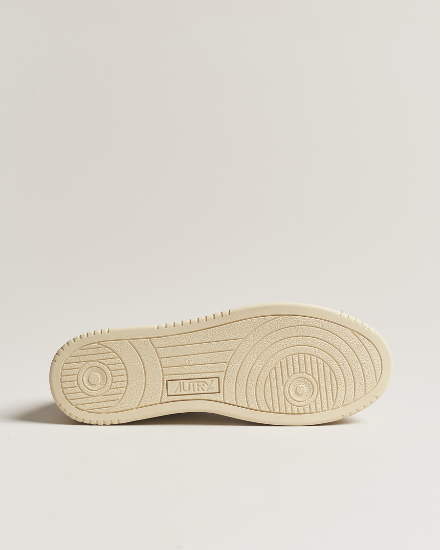 Uomini | Sneakers | Autry | Medalist Low Leather/Suede Sneaker White/Black