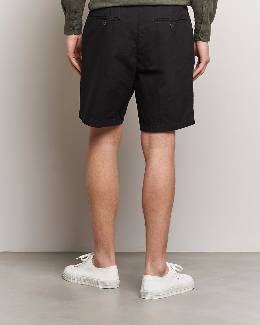 Uomini | Pantaloncini | Briglia 1949 | Easy Fit Cotton Shorts Black
