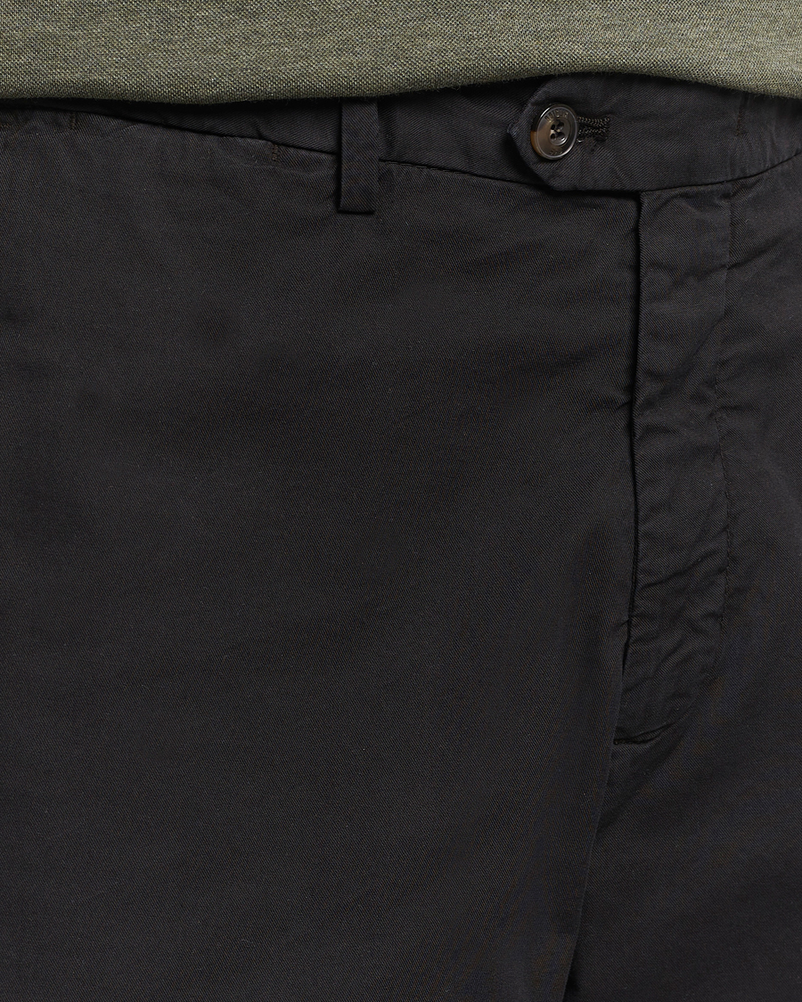 Uomini | Pantaloncini | Briglia 1949 | Easy Fit Cotton Shorts Black