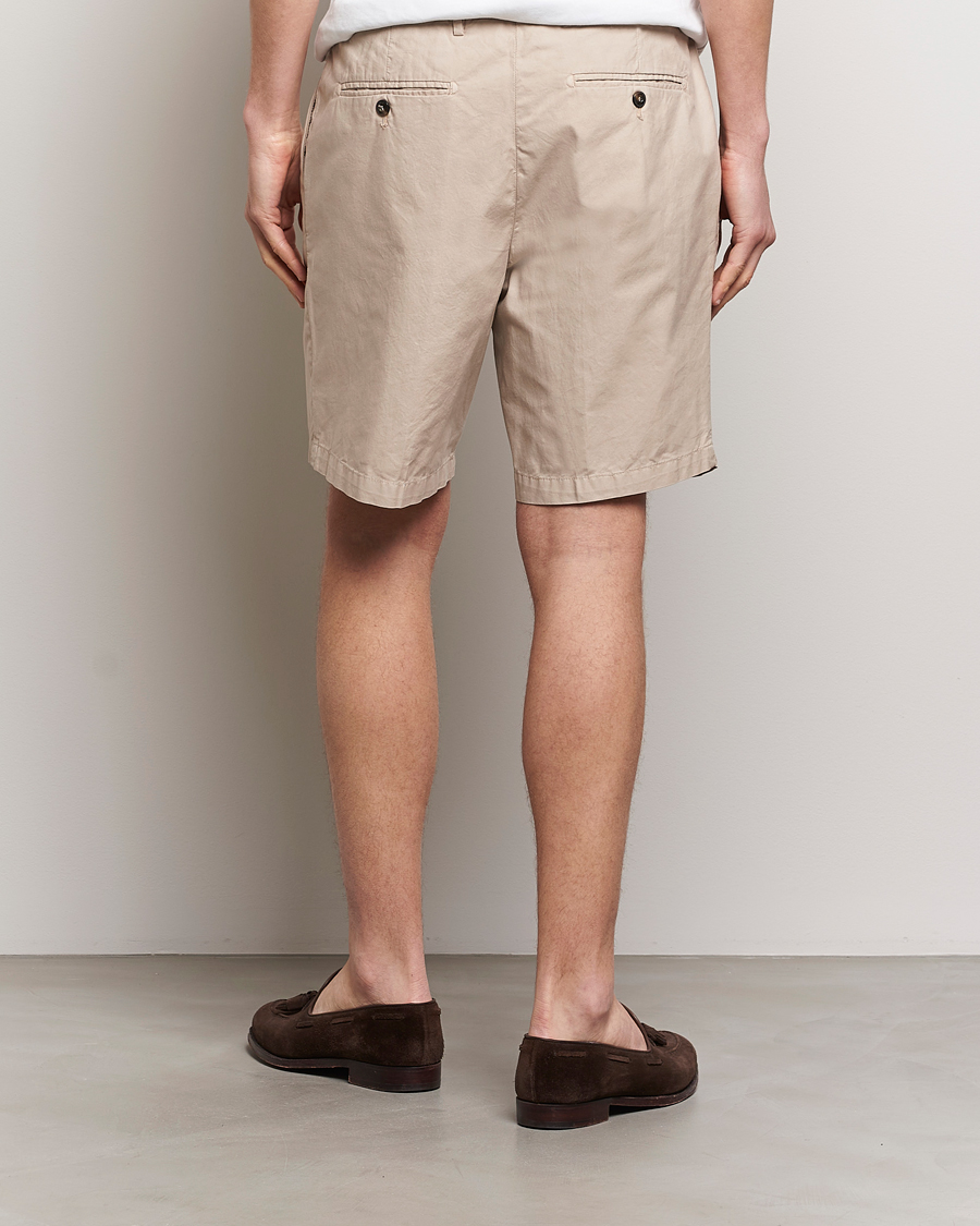 Uomini | Pantaloncini | Briglia 1949 | Easy Fit Cotton Shorts Beige