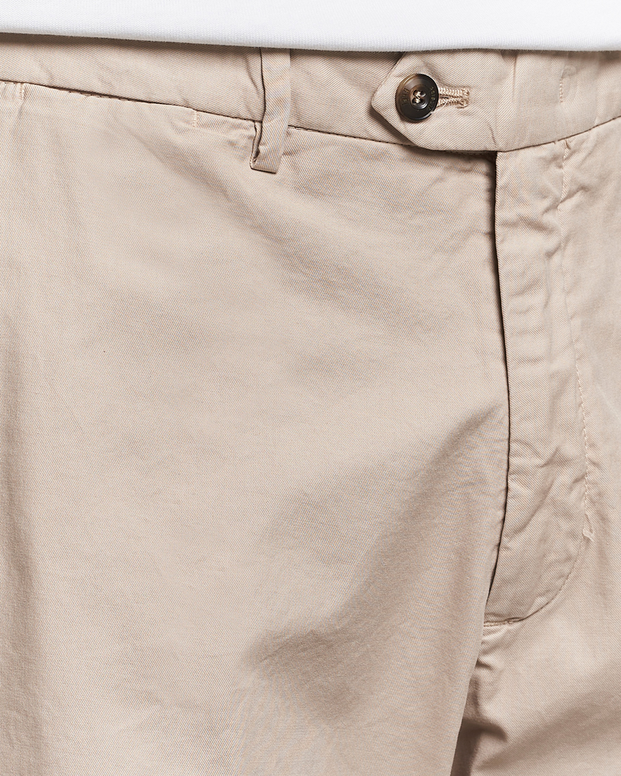 Uomini | Pantaloncini | Briglia 1949 | Easy Fit Cotton Shorts Beige