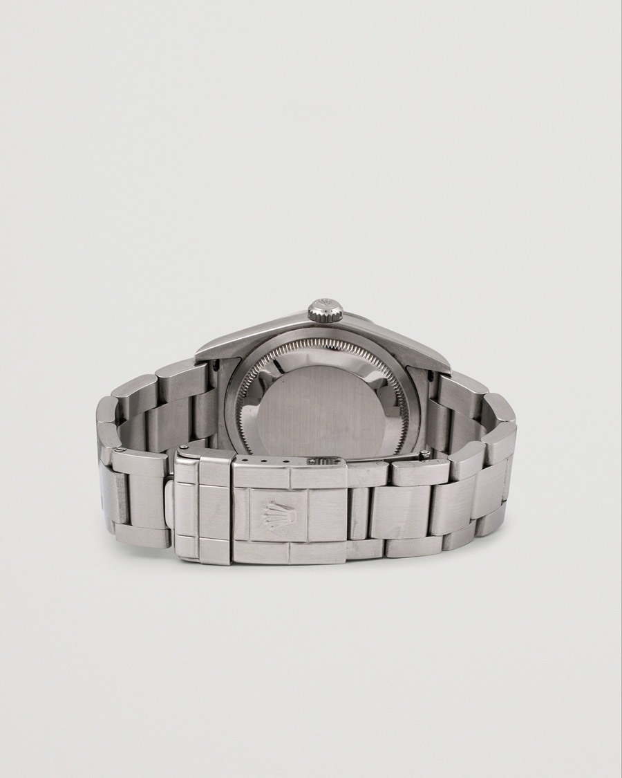 Uomini | Rolex Pre-Owned Explorer 114270 Steel Black Silver | Rolex Pre-Owned | Explorer 114270 Steel Black Silver