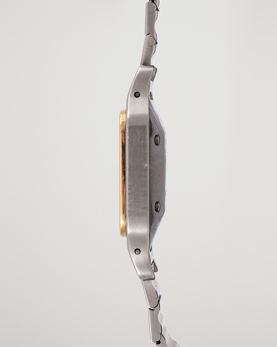 Uomini | Cartier Pre-Owned Santos Galbée 2961 Silver | Cartier Pre-Owned | Santos Galbée 2961 Silver