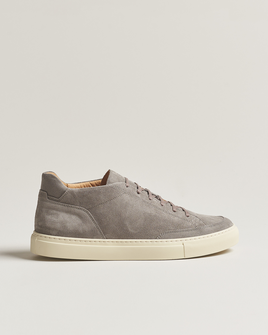 Uomini | CQP Scion Mid Suede Sneaker Cobble | CQP | Scion Mid Suede Sneaker Cobble