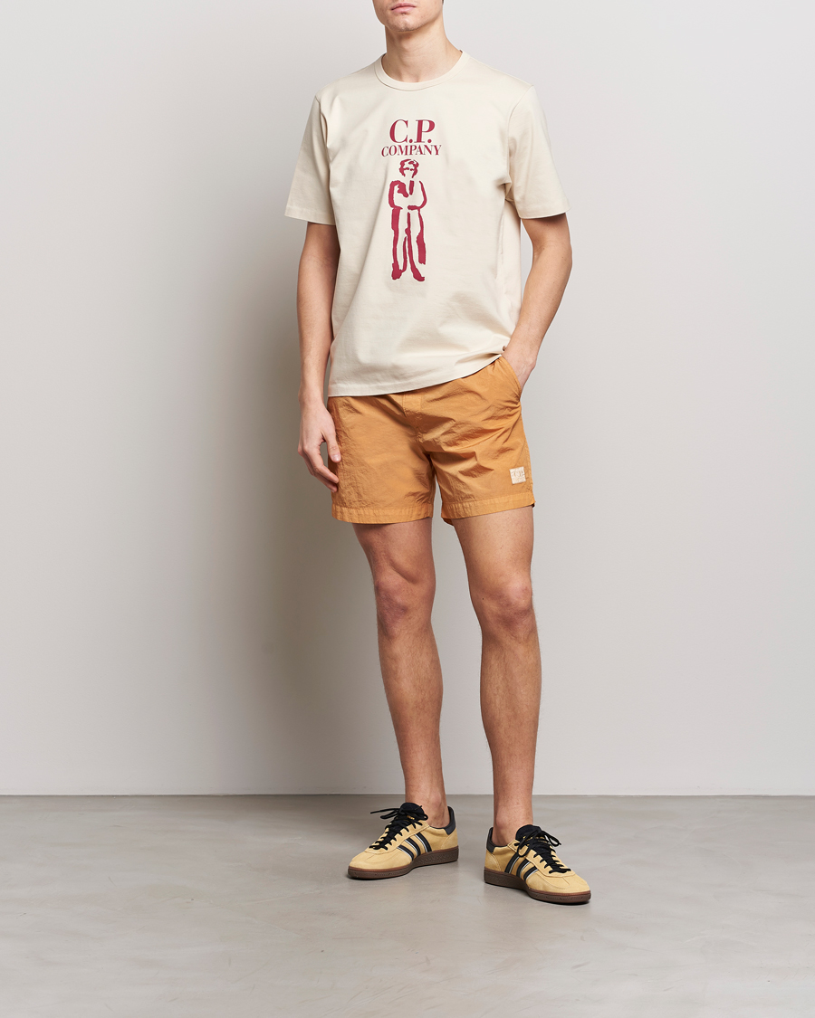 Uomini | Costumi da bagno | C.P. Company | Eco Chrome-R Swimshorts Orange