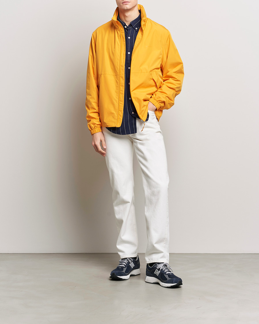 Uomini | Giacche | GANT | Light Nylon Windcheater Medal Yellow