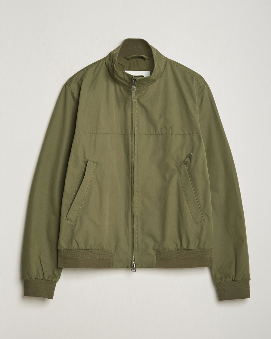 Uomini | Giacche | GANT | The Hampshire Jacket Dryed Rosemary