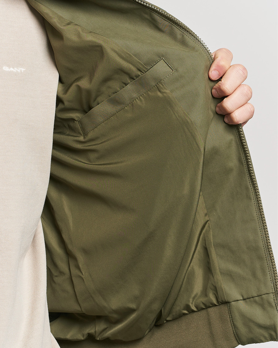 Uomini | Giacche | GANT | The Hampshire Jacket Dryed Rosemary