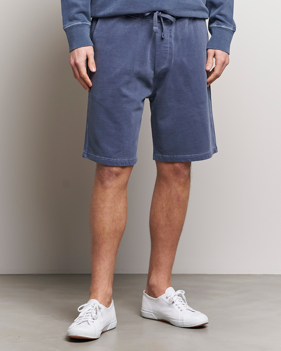 Uomini | Pantaloncini | Gant | Sunbleached Sweatshorts Dusty Blue Sea