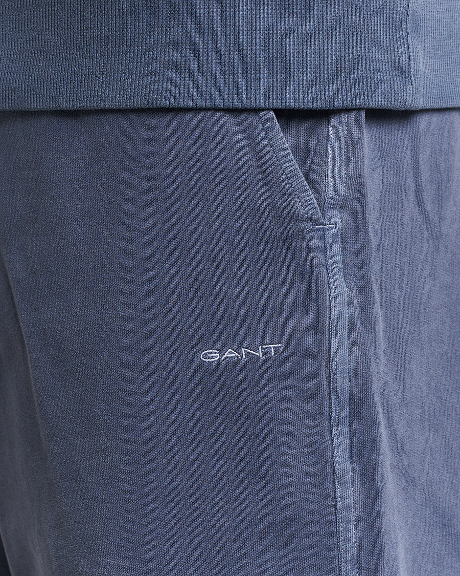 Uomini | Pantaloncini | Gant | Sunbleached Sweatshorts Dusty Blue Sea
