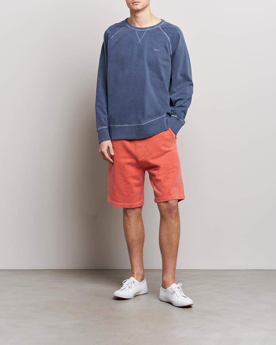 Uomini | Pantaloncini | Gant | Sunbleached Sweatshorts Burnt Orange