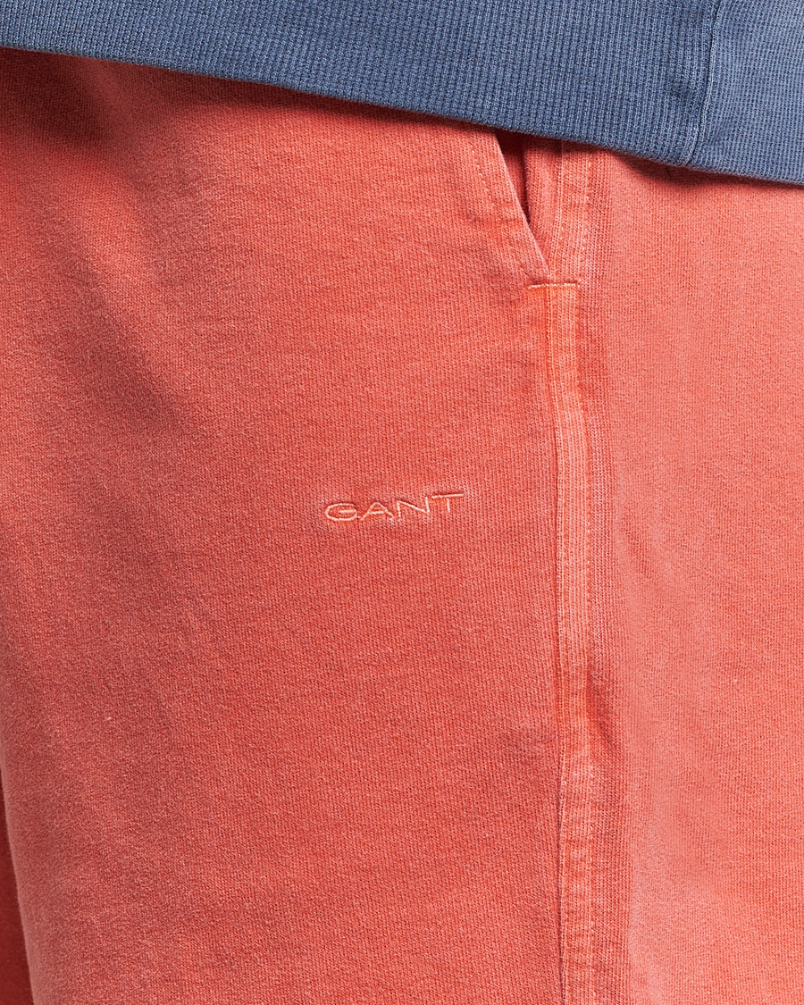 Uomini | Pantaloncini | Gant | Sunbleached Sweatshorts Burnt Orange