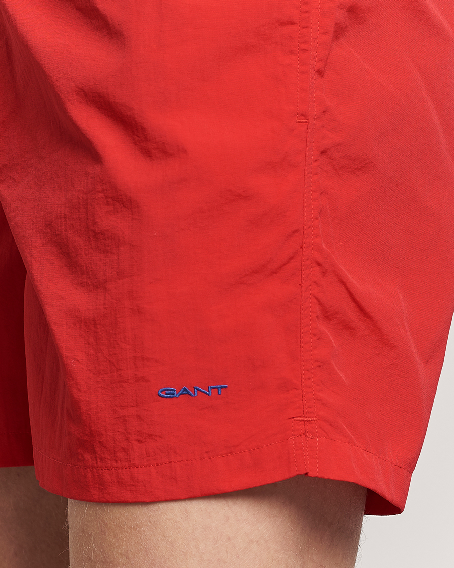 Uomini | Costumi da bagno | Gant | Basic Swimshorts Bright Red