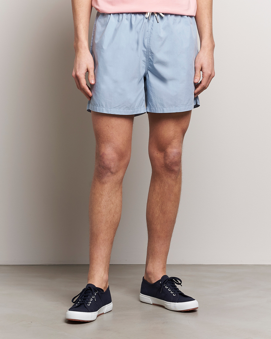 Uomini | Costumi da bagno | Gant | Sunbleached Swimshorts Dove Blue