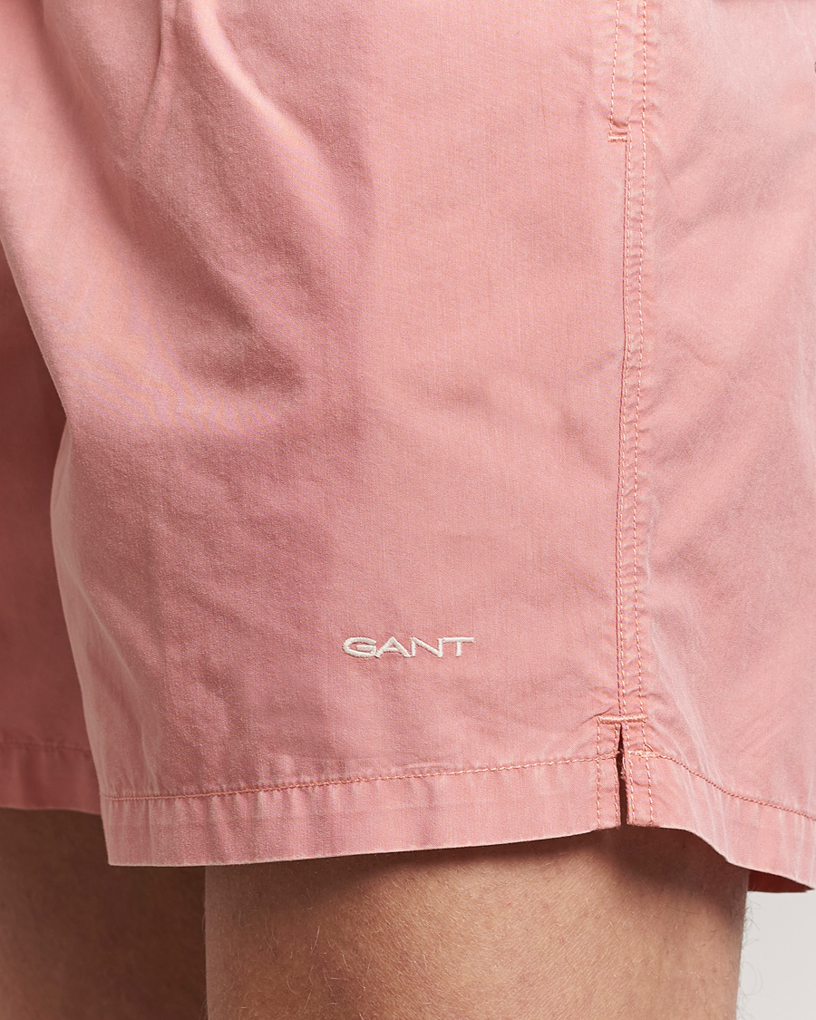 Uomini | Costumi da bagno | Gant | Sunbleached Swimshorts Peachy Pink