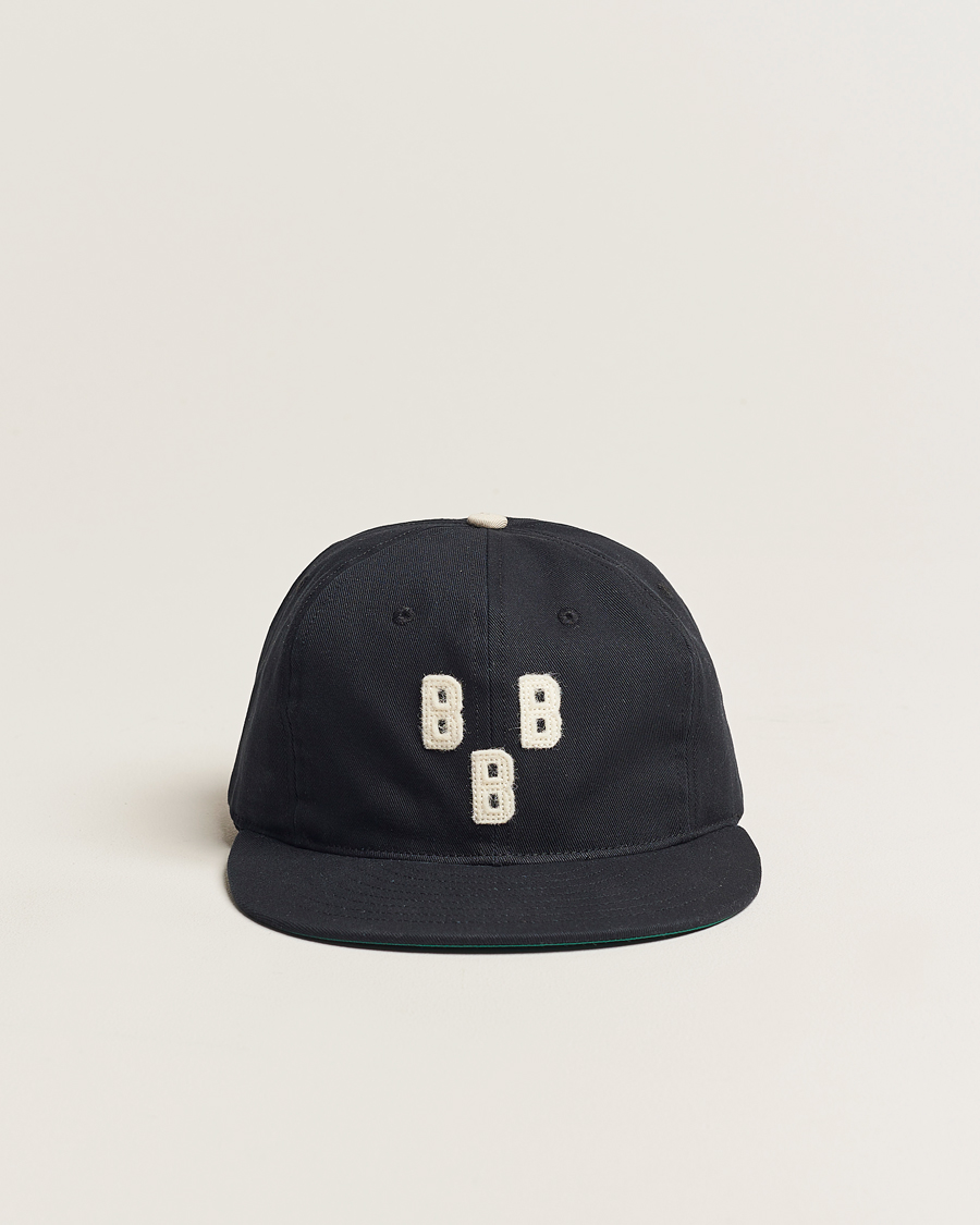 Uomini | Ebbets Field Flannels Made in USA Birmingham Black Barons Vintage Cap Black | Ebbets Field Flannels | Made in USA Birmingham Black Barons Vintage Cap Black