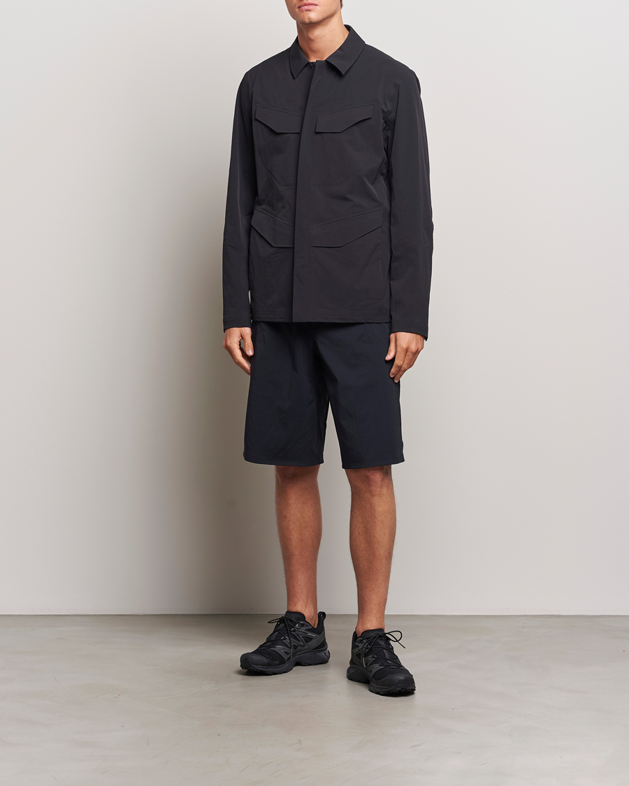 Uomini | Pantaloncini | Arc'teryx Veilance | Spere Lightweight Water Repellent Shorts Black