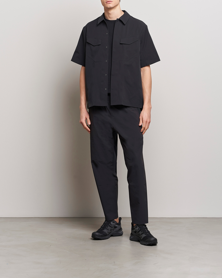 Uomini | Camicie | Arc'teryx Veilance | Field Short Sleeve Shirt Black
