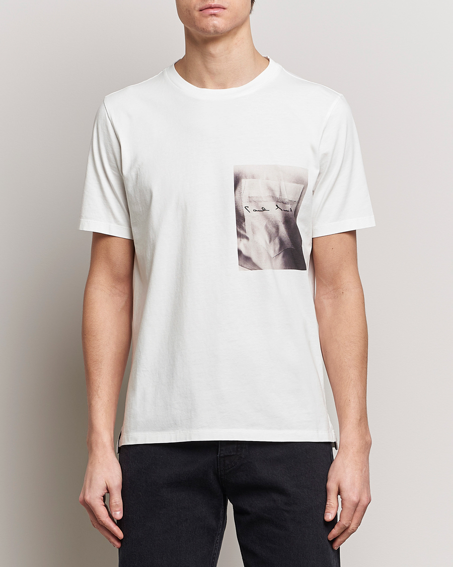 Uomini | T-shirt | Paul Smith | Organic Cotton Printed T-Shirt White