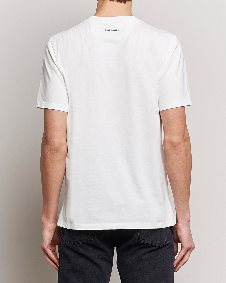 Uomini | T-shirt | Paul Smith | Organic Cotton Printed T-Shirt White