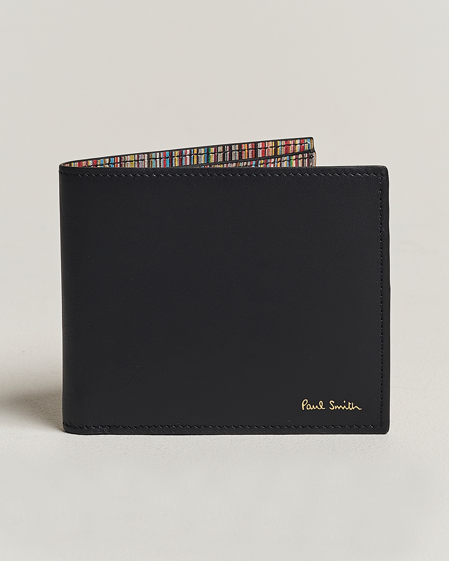 Uomini | Paul Smith Leather Billfold Wallet Black | Paul Smith | Leather Billfold Wallet Black