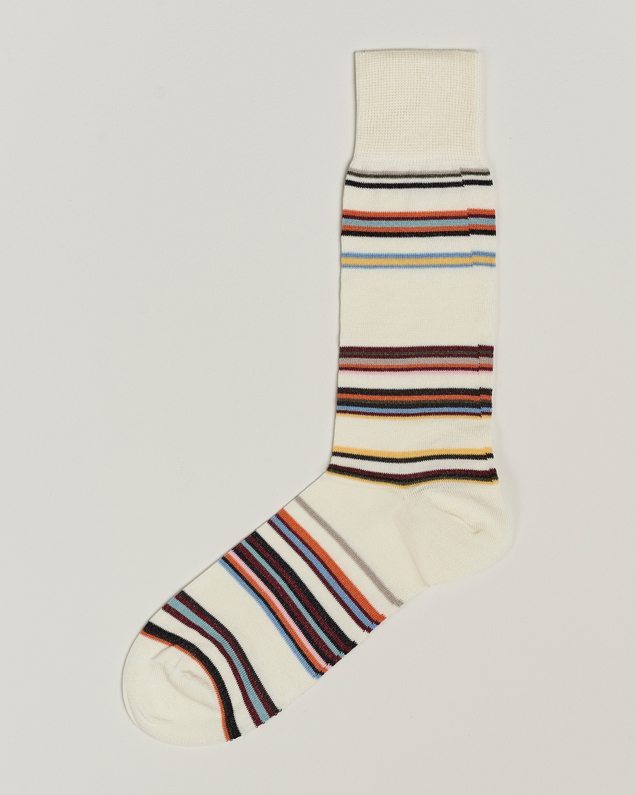 Uomini | Biancheria intima | Paul Smith | Flavio Signature Stripe Socks White