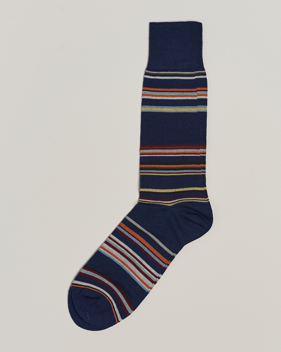 Uomini | Biancheria intima | Paul Smith | Flavio Signature Stripe Socks Blue