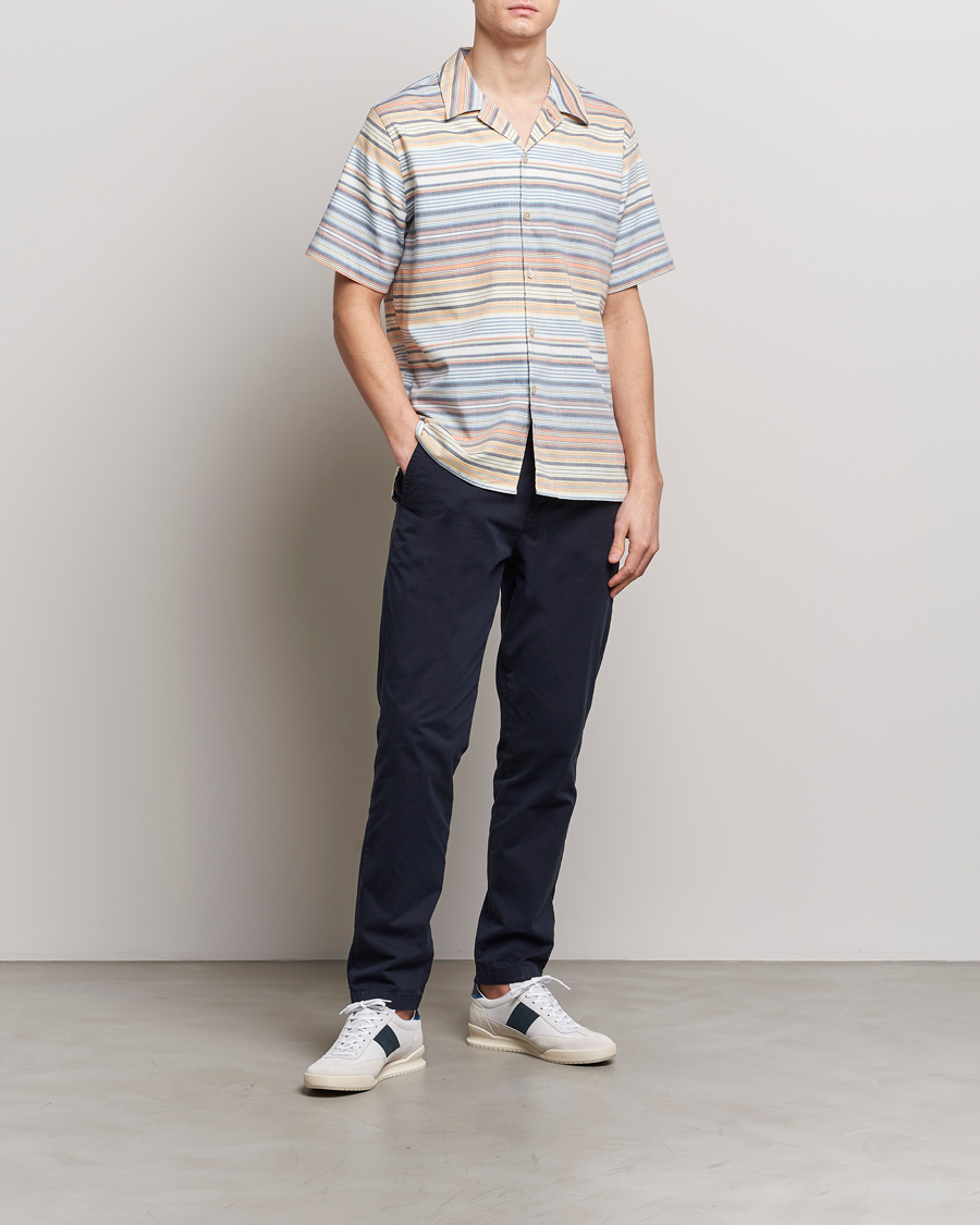 Uomini | Camicie | PS Paul Smith | Striped Resort Short Sleeve Shirt Multi