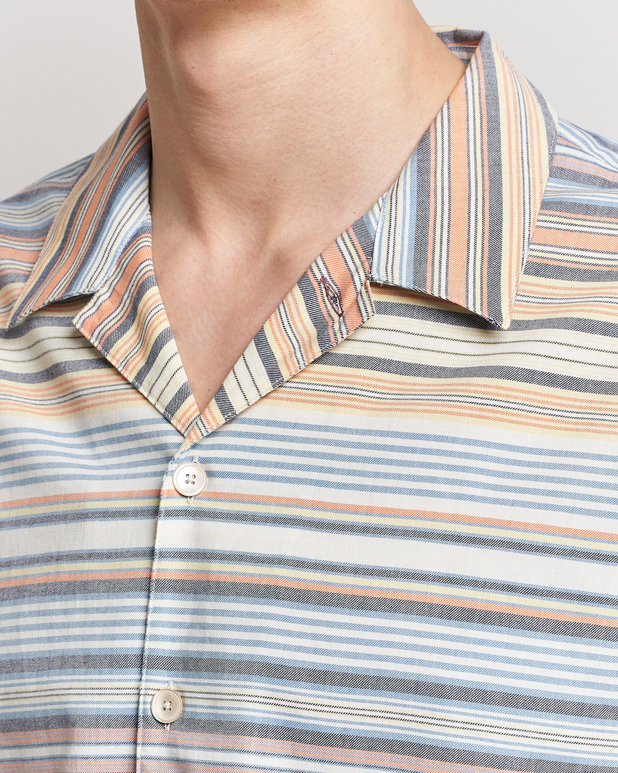 Uomini | Camicie | PS Paul Smith | Striped Resort Short Sleeve Shirt Multi