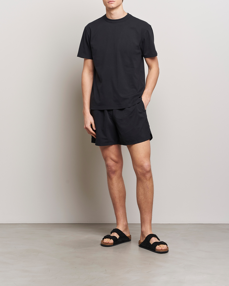 Uomini | Costumi da bagno | Bread & Boxers | Swimshorts Black