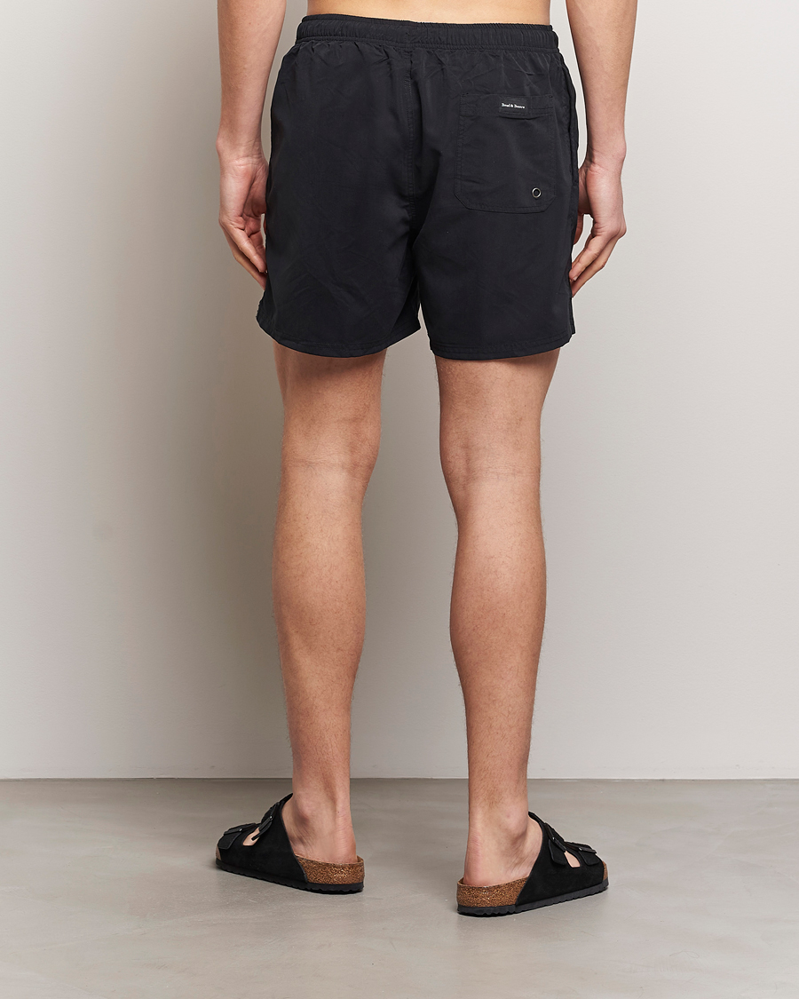 Uomini | Costumi da bagno | Bread & Boxers | Swimshorts Black