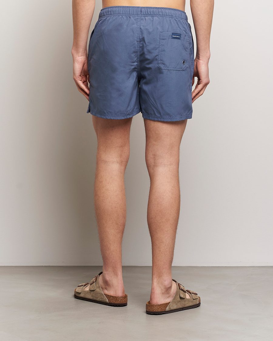 Uomini | Costumi da bagno | Bread & Boxers | Swimshorts Denim Blue