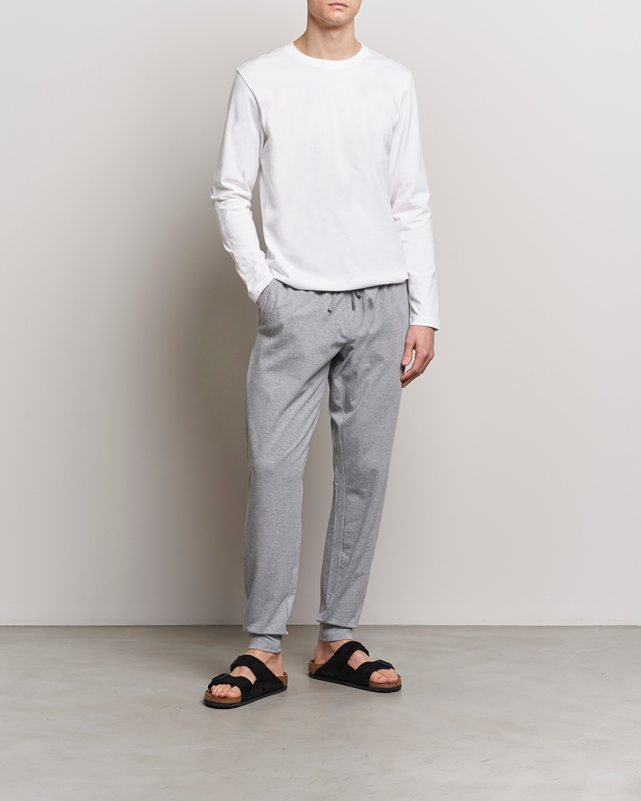 Uomini | Bread & Boxers Pyjama Pant Grey Melange | Bread & Boxers | Pyjama Pant Grey Melange