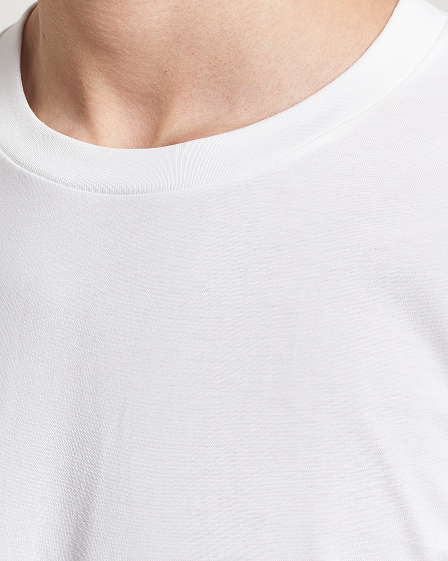 Uomini | T-shirt | Bread & Boxers | Long Sleeve T-Shirt White