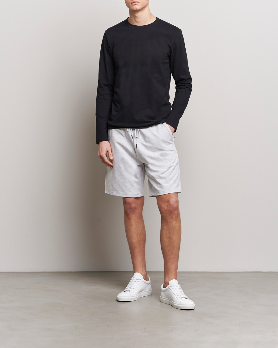 Uomini | T-shirt | Bread & Boxers | Long Sleeve T-Shirt Black