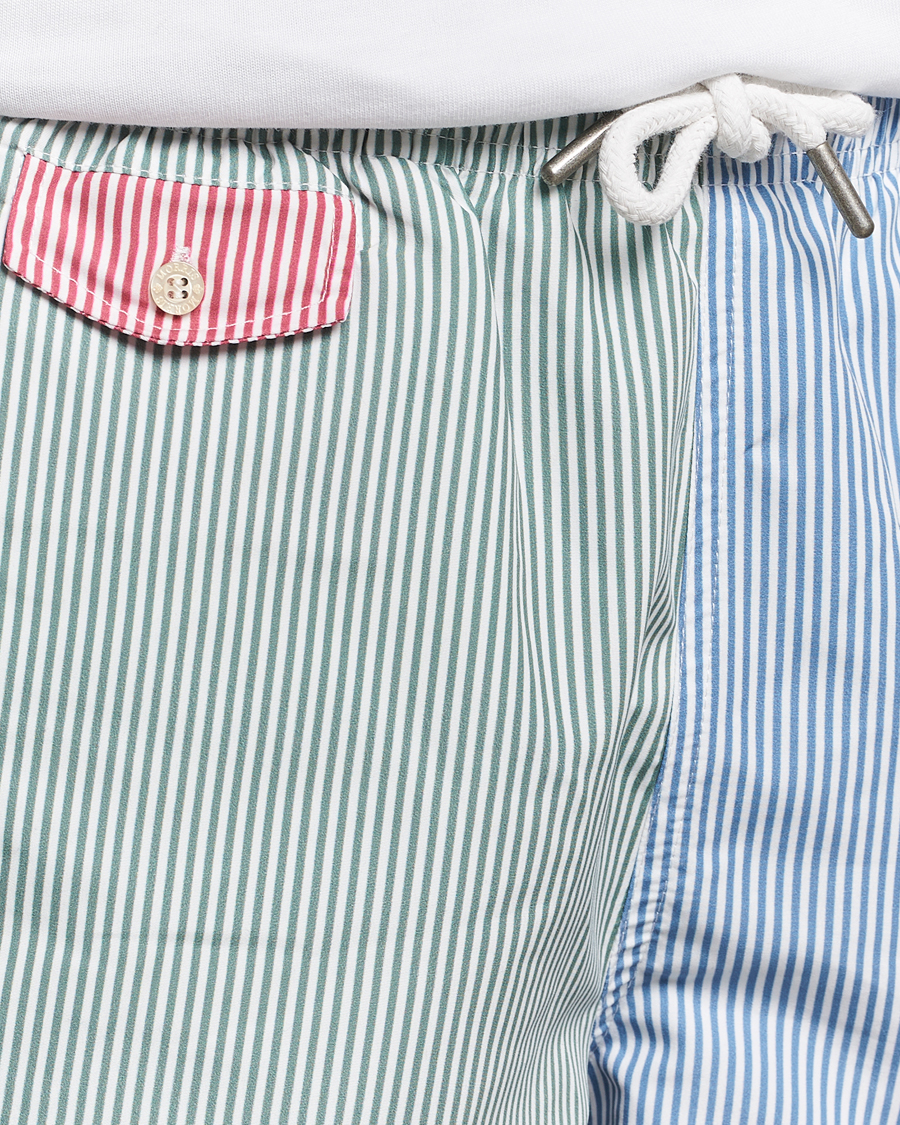 Uomini | Costumi da bagno | Morris | Mixed Stripe Bathing Trunks Off White