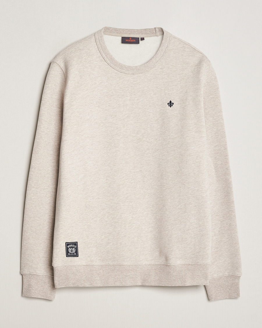 Uomini | Maglieria | Morris | Brandon Lily Sweatshirt Khaki