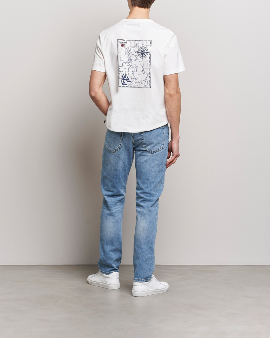 Uomini | T-shirt | Morris | Archie T-Shirt Off White