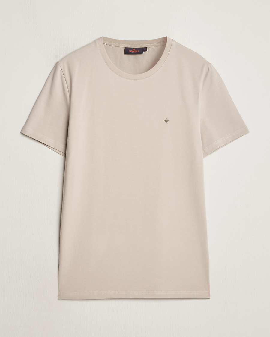 Uomini | T-shirt | Morris | James Crew Neck T-Shirt Khaki