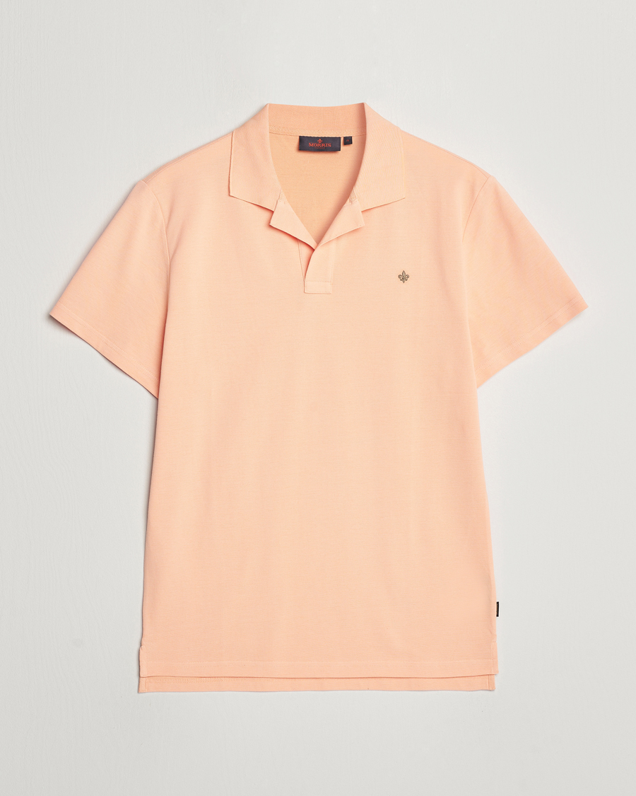 Uomini | Polo | Morris | Dylan Pique Shirt Orange